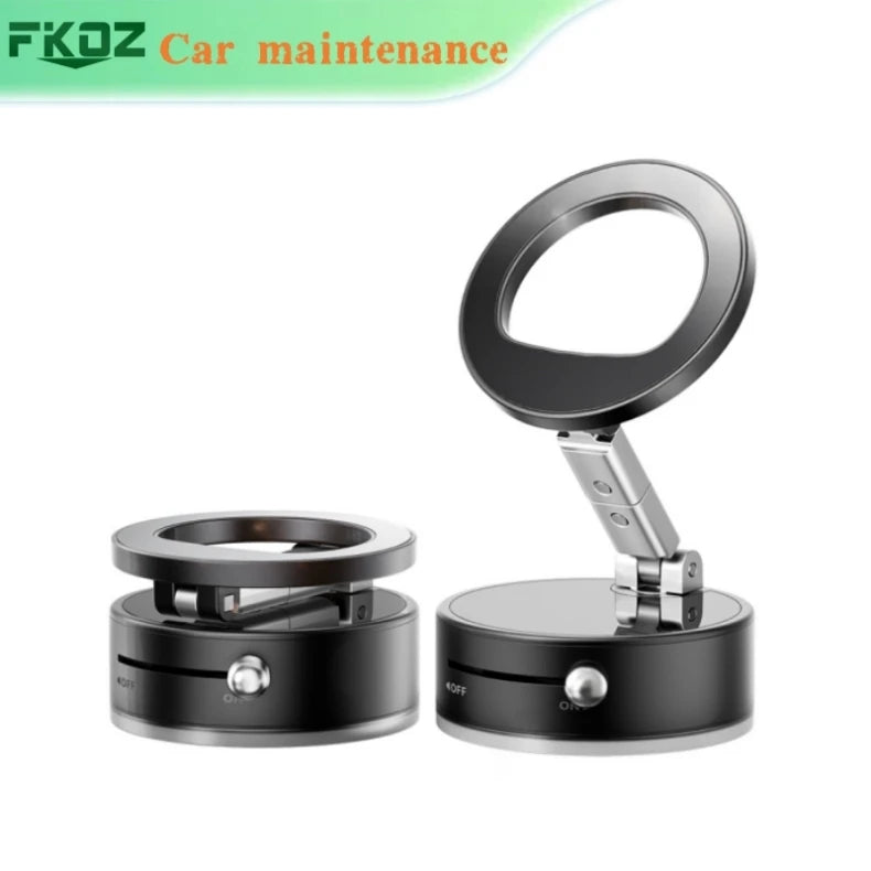 Vacuum Strong Magnetic Suction Foldable Phone Holder