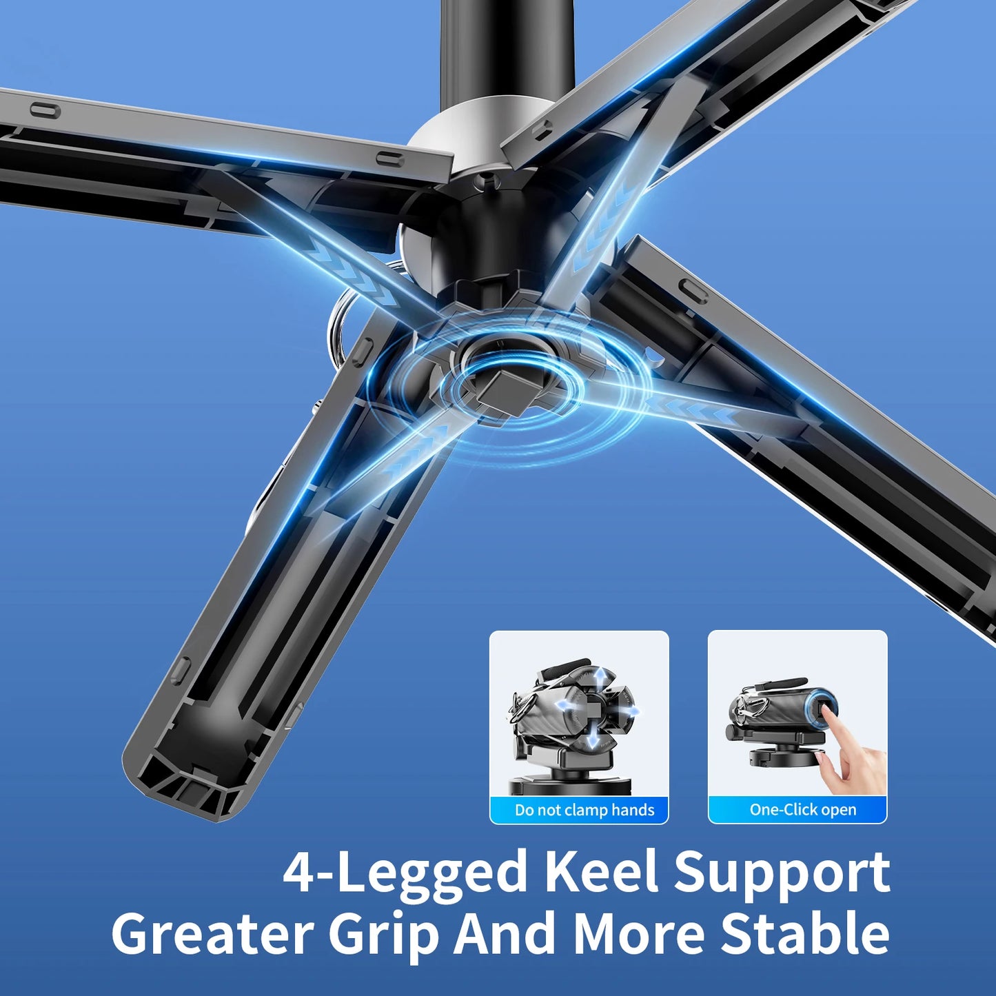 Portable Magnetic Selfie Stick Multifunctional Phone Holder