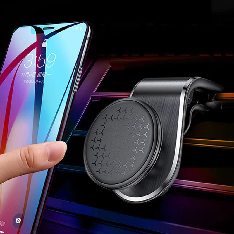 Magnetic Car Phone Holder Air Vent Clip Mount 360 Rotation