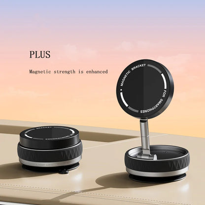 Foldable Magnetic Car Phone Holder Multi-directional Rotation