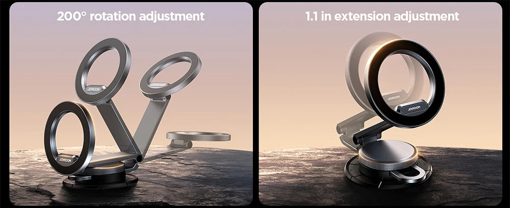Joyroom 2PCS Magnetic Car Phone Holder Foldable