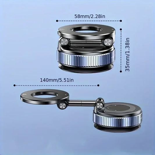 Adjustable Vacuum Magnetic Mount Car Phone Holder Upgrade