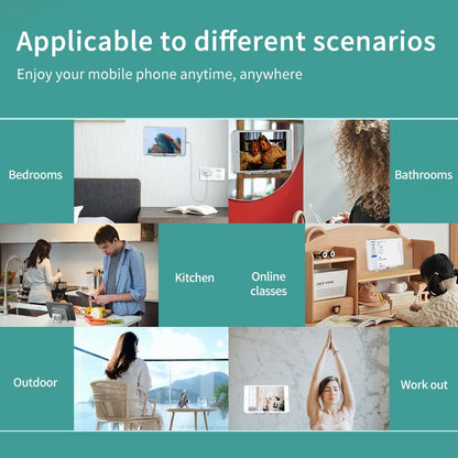 Wall-mounted Phone Stand  Lazy Person's Phone Stand