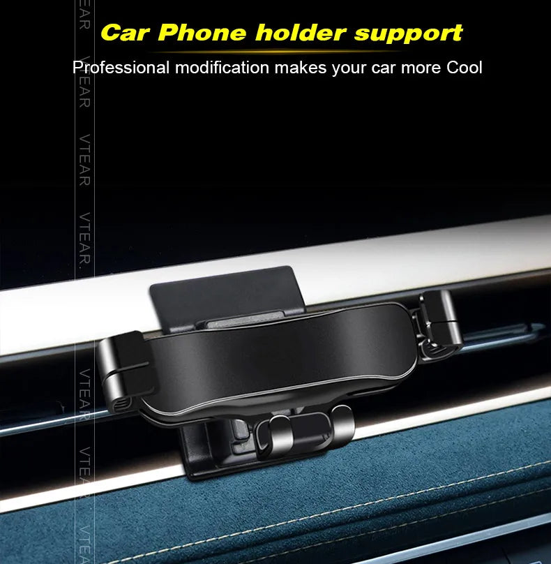 Vtear Car Phone Holder Air Vent Outlet Stand Rotation