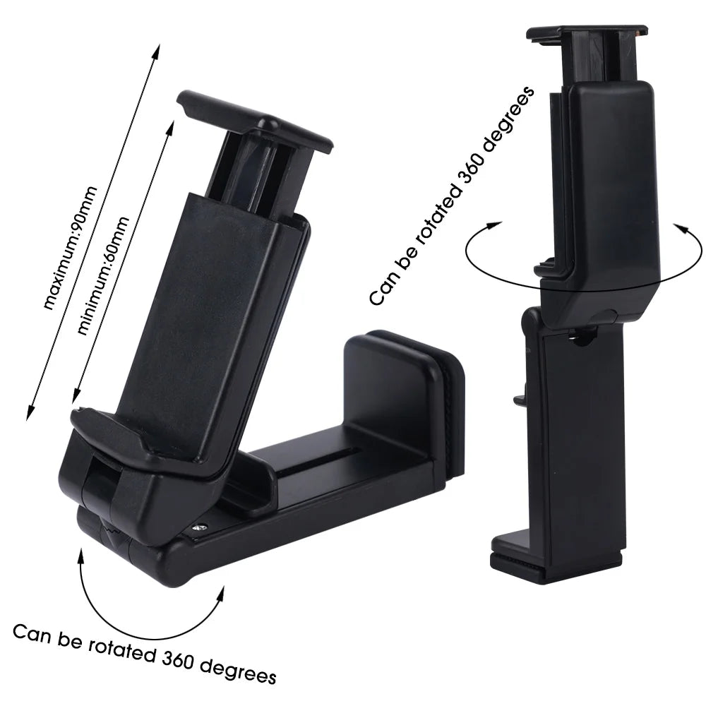 Airplane Phone Holder Clip Portable Travel Train Seat Phones Stand