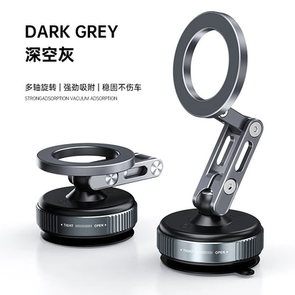 Vacuum Adsorption Car Magnetic Phone Holder