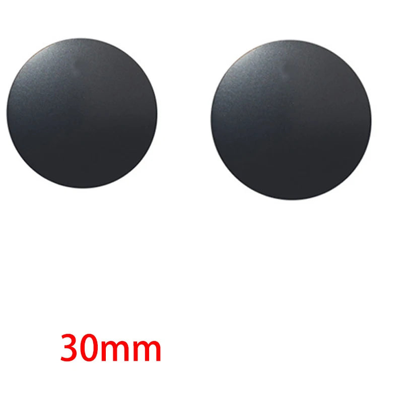 Matte black magnetic sheet adhesive metal plate for car