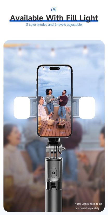 F01 Selfie Stick Portable Tripod Phone Stand