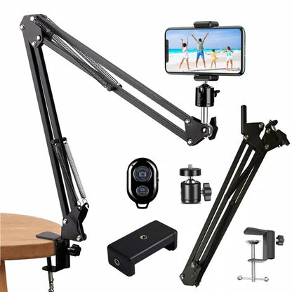 Flexible Arm Tripod For Phone Stand Table Folded Anchor