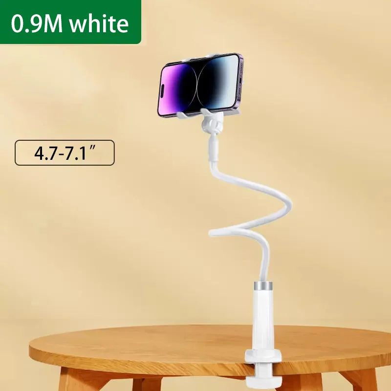 90cm Phone Holder Stand Lazy Bracket Headrest Bed 360