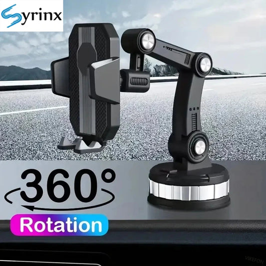 360°Rotating Car Sucker Phone Holder Driving Car Phone Stand