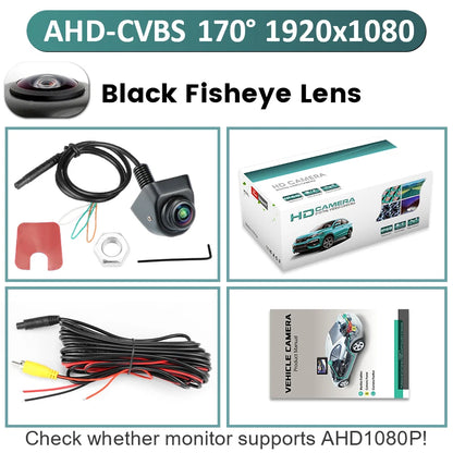 GreenYi 170° AHD Car Rear View Camera Mini Side/Front/Backup