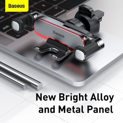 Baseus Car Phone Holder Metal Gravity Auto Air Vent