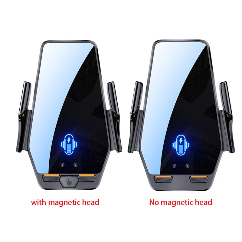 Max 66W Magnetic Head Car Phone Holder 15W Wireless Charger