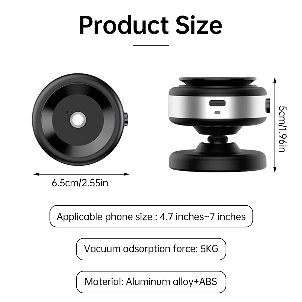 Car Magnetic Vacuum Adsorption Bracket holder car mount