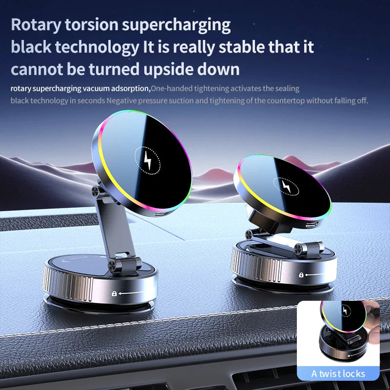 Fashionable Design Car Magnetic Wireless Charging Stand