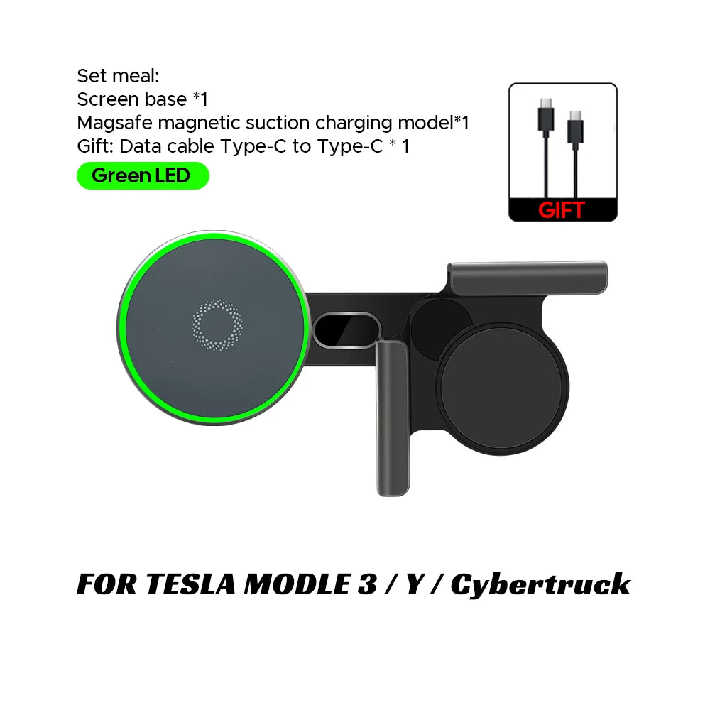 Car Phone Mount Holder 15W Magnetic Magsafe Wireless Charger