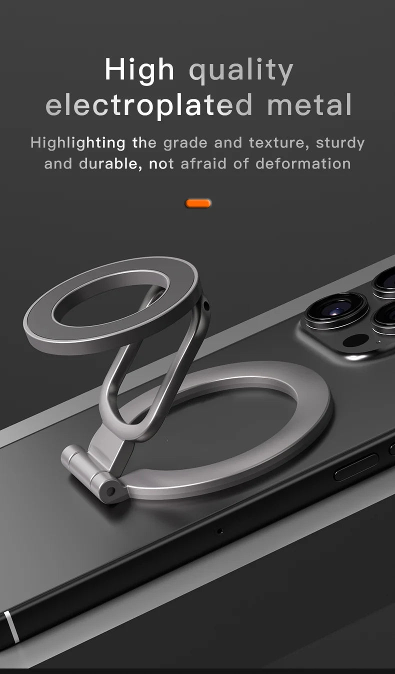 Double Sided MagSafe Phone Stand Magnetic Phone Ring Holder