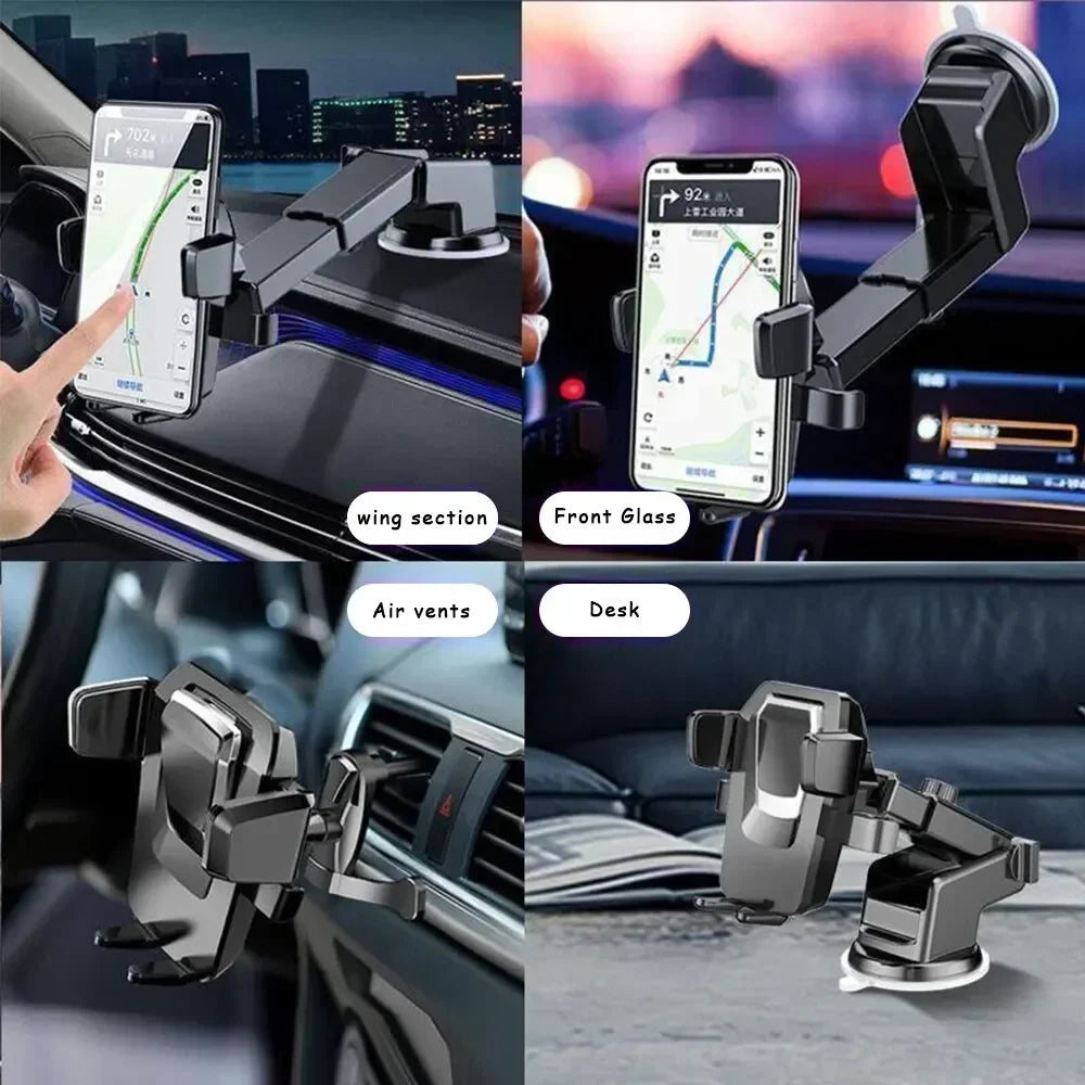 360° Rotation Windshield Car Phone Mount - Universal