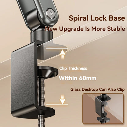 Phone Stand Long Arm Rotatable Tablet Holder