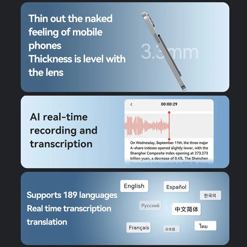 AI Voice Recorder Transcribe & Summarization with ChatGPT Recorder AI