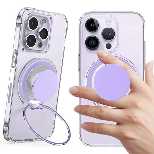 Grippopso Mobile Phone Finger Holder Socket Magnetic