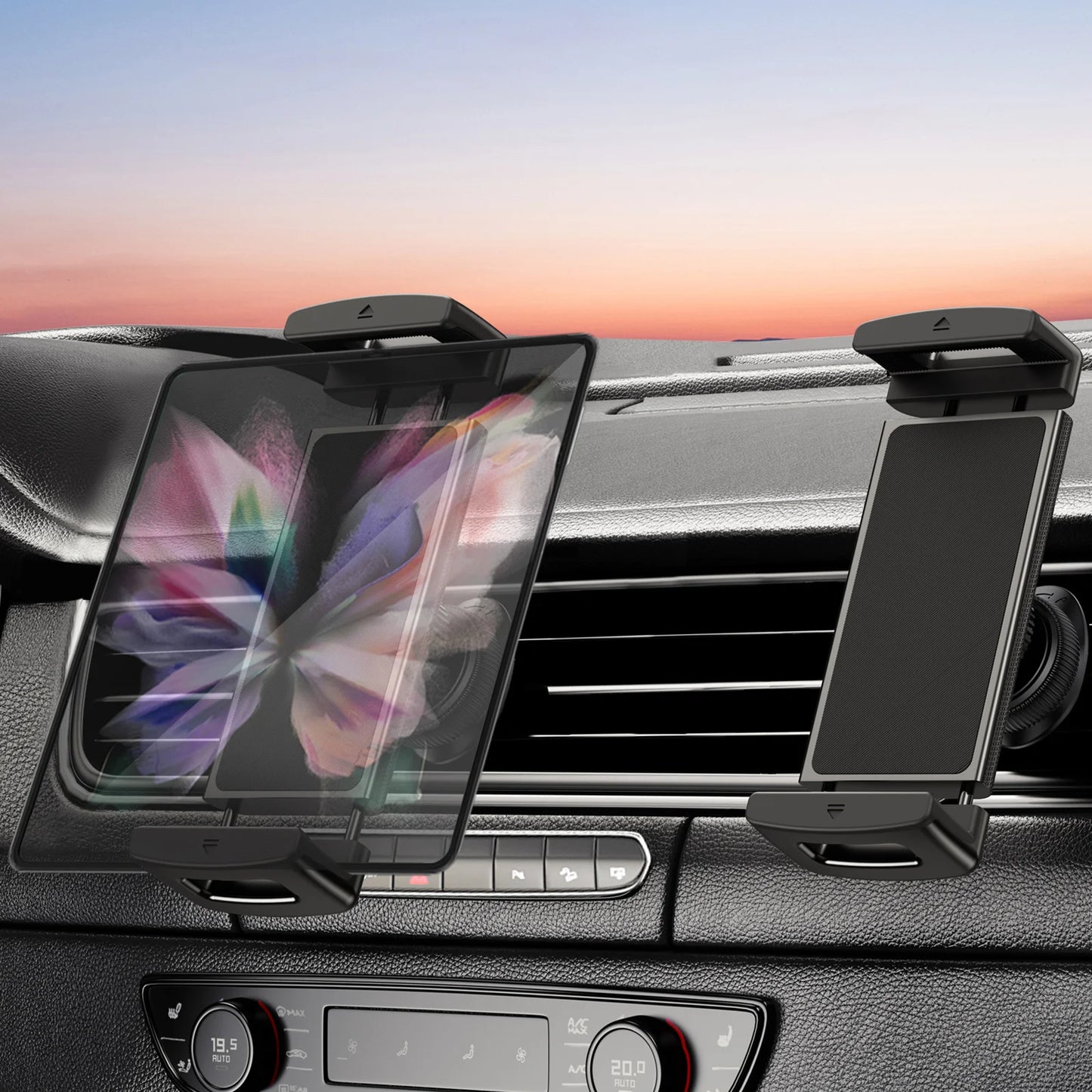 Eary Car Phone Holder 360°Rotatable Mount Vent