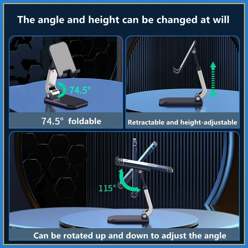CMAOS ABS Foldable Desk Mobile Phone Holder