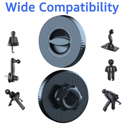 Magnetic Base Mobile Phone Holder Ball Head Adapter