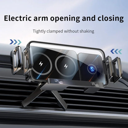 New 15W Wireless Fast Car Charger Mount Gravity Car Phone Holder