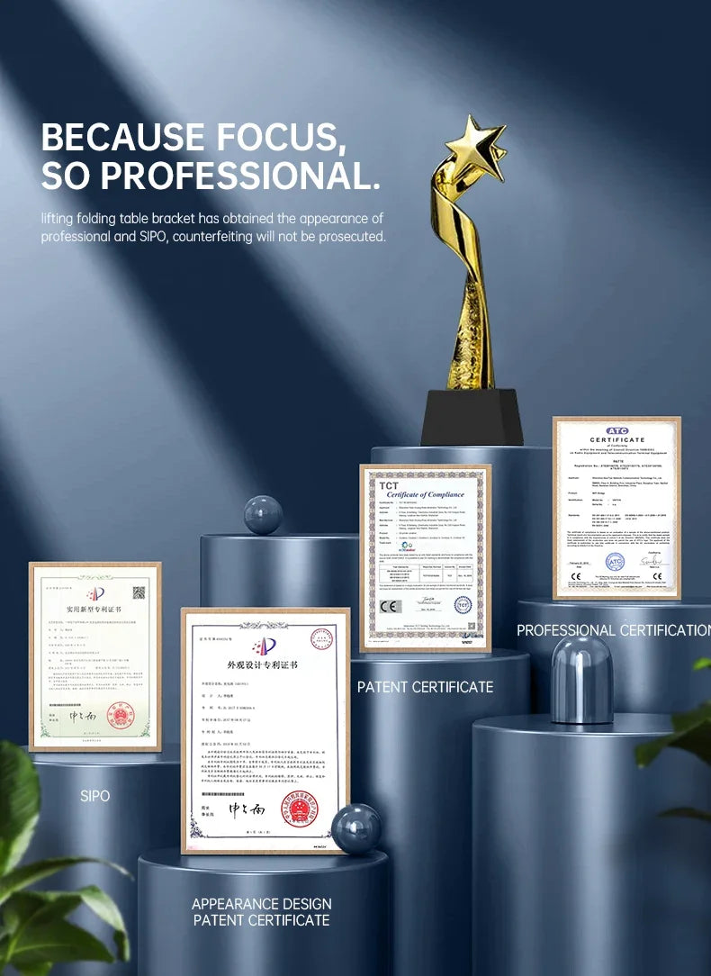 Folding Metal Phone Stand Solid Support Kickstand Phone Holder