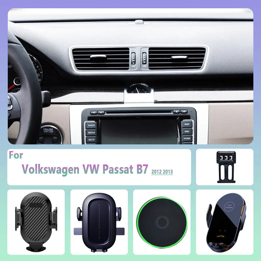 Car Phone Holder Wireless Charging Magnetic Phone Holder Car