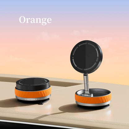 360° Magnetic Vacuum Suction Phone Holder | Dual 180° Adjustable