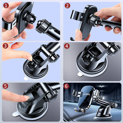 Mobile Phone Car Bracket New Car Center Control Dashboard Suction Cup