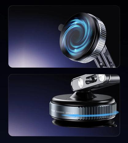 Vacuum Adsorption Car Magnetic Phone Holder