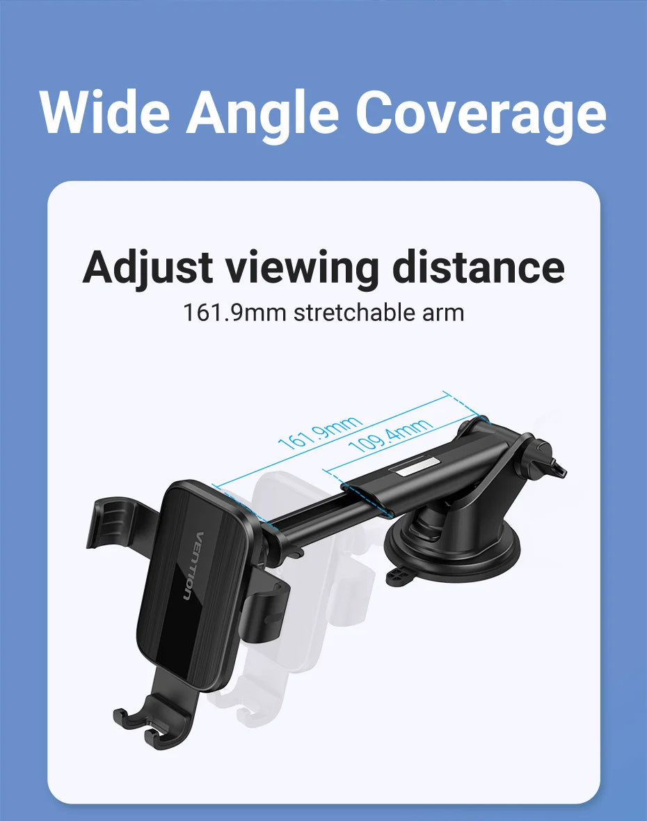 Vention Car Phone Holder Gravity Phone Stand