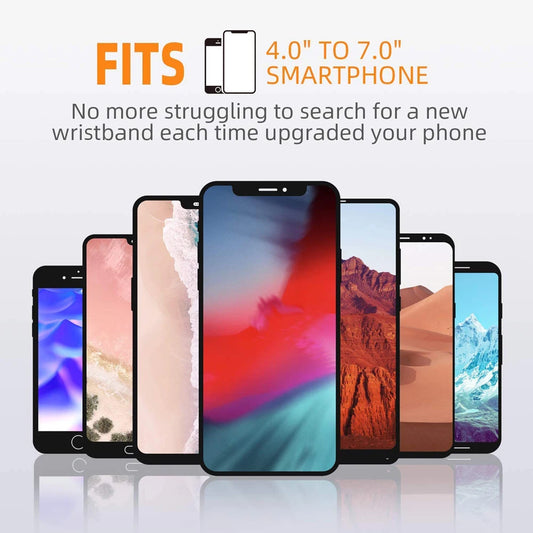 Running Wristband Phone Holder 360°Rotation Detachable Sports