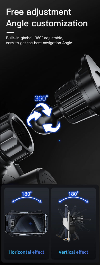 New Wireless Car Phone Holder with Charger
