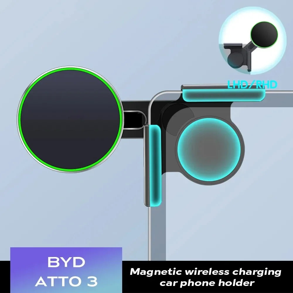 BYD Atto 3 HAN TANG Seal Car Phone Holder Mount Adjustable