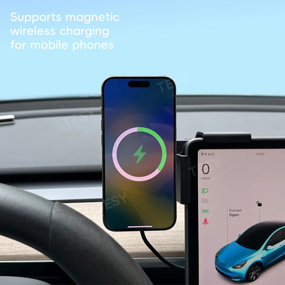 Car Phone Mount Holder 15W Magnetic Magsafe Wireless Charger