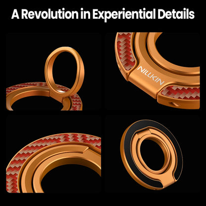 Phone Ring Stand for Double-Sided Magnetic Aluminum Alloy