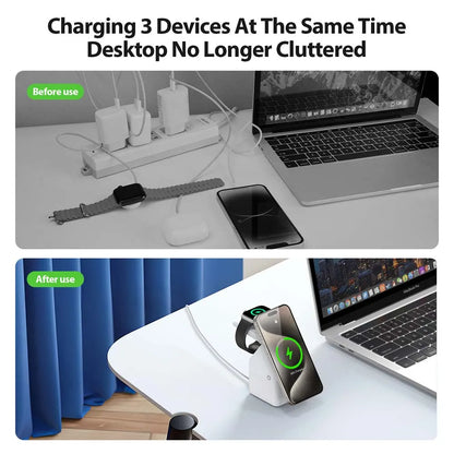 Magnetic Wireless Charging Stand Watch Bracket Holder