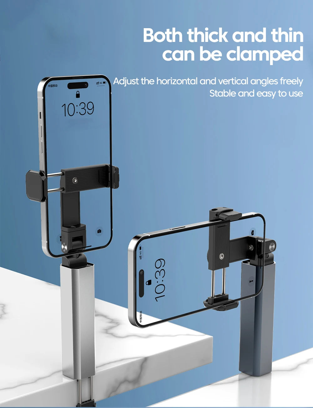 360 Degree Rotating Mobile Travel Portable Stand