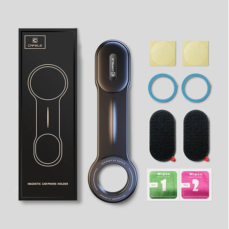 Magnetic Car Phone Holder Foldable Car Cell Phone Support Mount