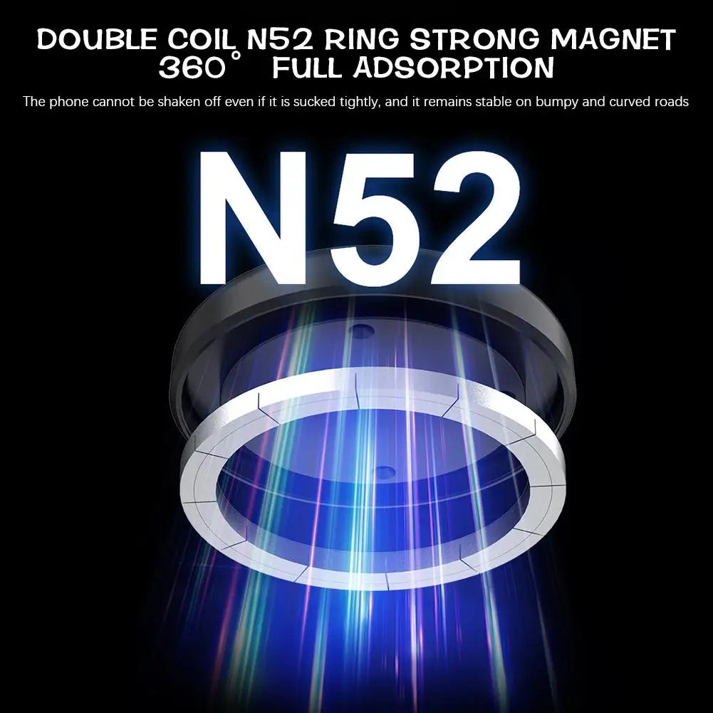 Car Mount Electric Vacuum Magnetic Holder 360° Adjustable