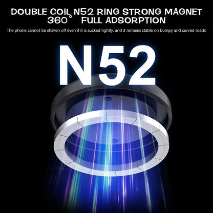 Car Mount Electric Vacuum Magnetic Holder 360° Adjustable