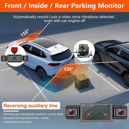 360° Car DVR 1080P Video Recorder Dash Cam for Car
