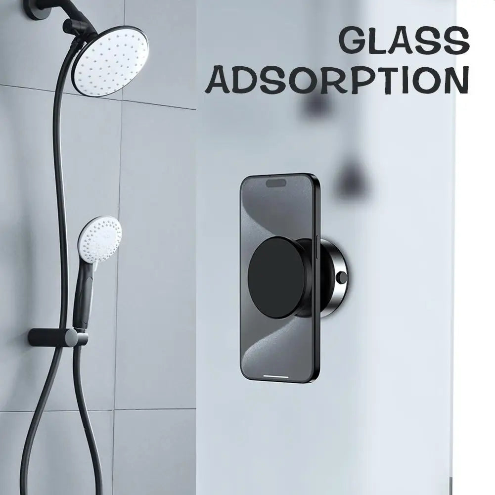 Car Magnetic Vacuum Adsorption Bracket Car Portable