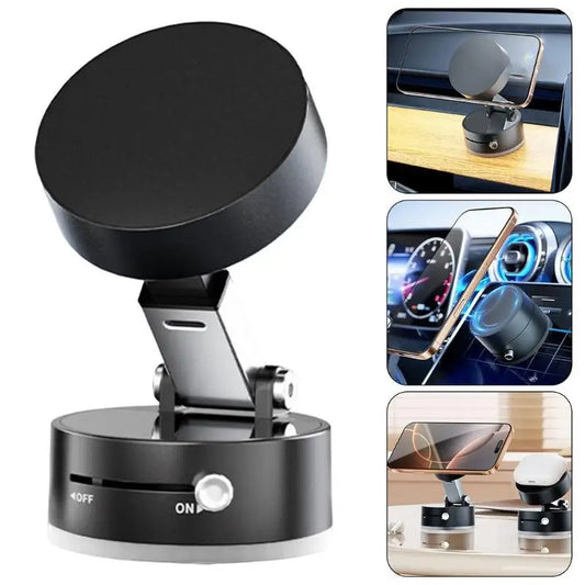 1pc Vacuum Magnetic Universal Phone Holder Car Mounted