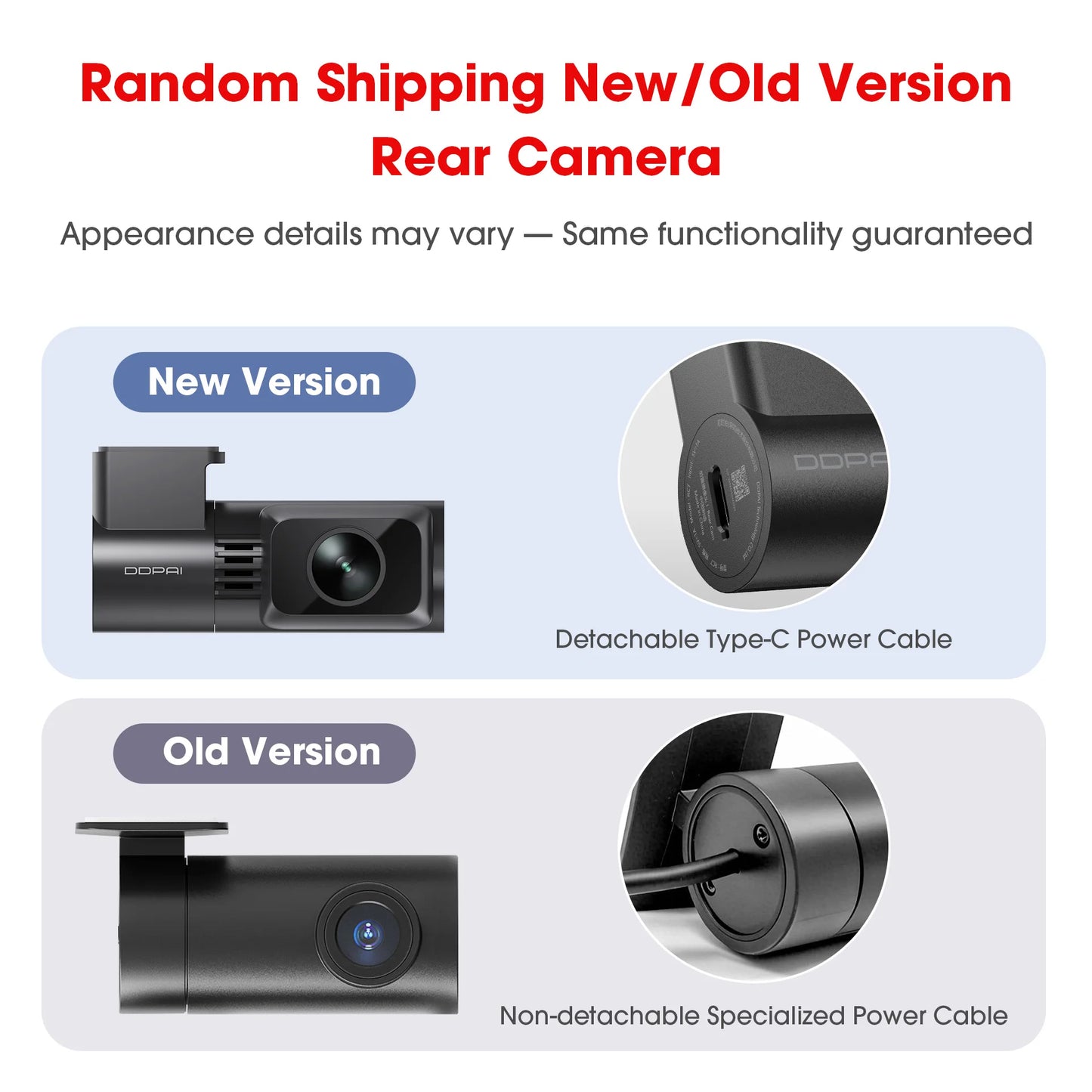 New DDPAI Dash Cam Z50 Pro 4K UHD 3"IPS Display